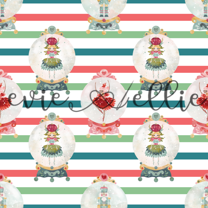 Nutcracker Snow Globes-- Multiple Options
