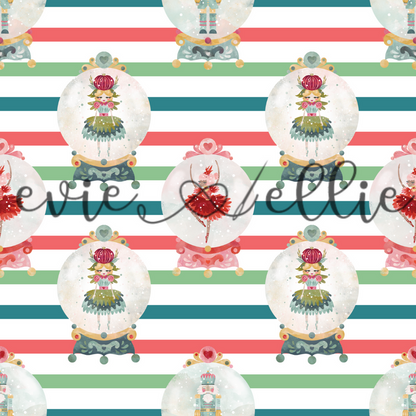 Nutcracker Snow Globes-- Multiple Options