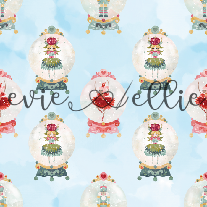 Nutcracker Snow Globes-- Multiple Options