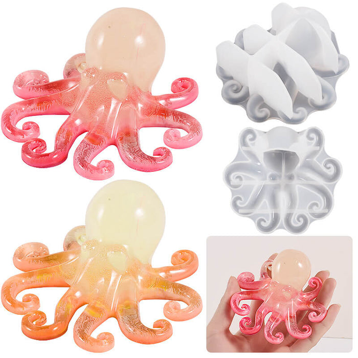 Octopus Ornament Resin Mold