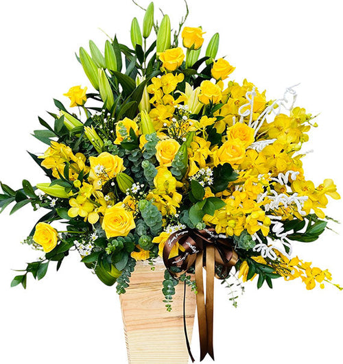 Orchid Celebration Basket Vietnam