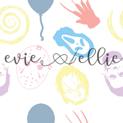 Pastel Scary Movies-- Multiple Colors