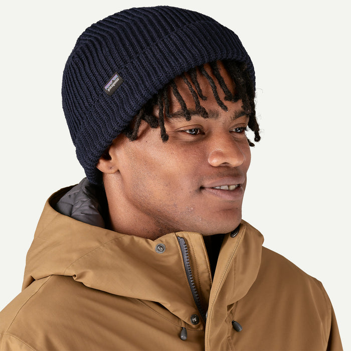 Patagonia Fisherman's Rolled Beanie - Navy Blue