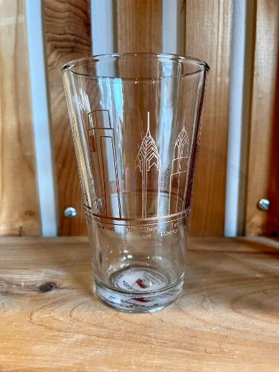 Philadelphia Skyline Pint Glasses - Ali's Wagon