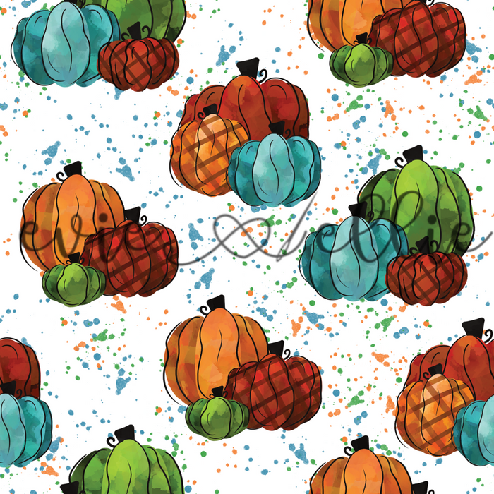 Plaid Pumpkins - Multiple Colors