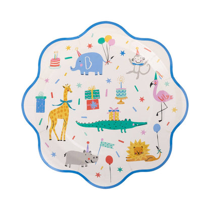 PLAML40 - Animal Party Plate