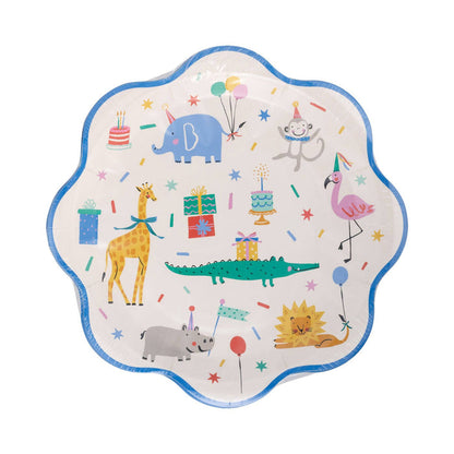 PLAML40 - Animal Party Plate