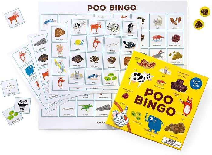 Poop Bingo Game - Ali's Wagon