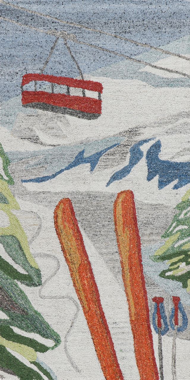 Maine Cottage Powder Day Rug