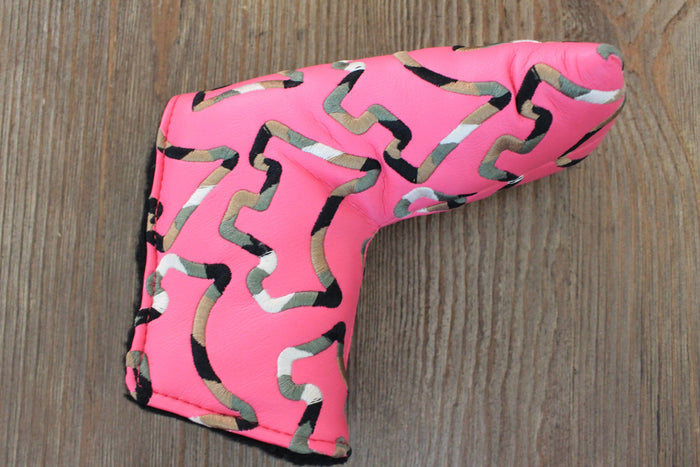 Purple Camo Dogs Gallery Headcover