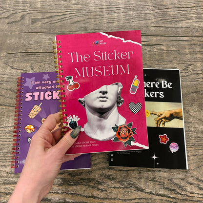 Reusable Sticker Storage Book - The Sticker Museum