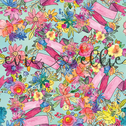 Ribbon Flowers-- Multiple Colors