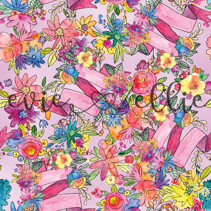 Ribbon Flowers-- Multiple Colors