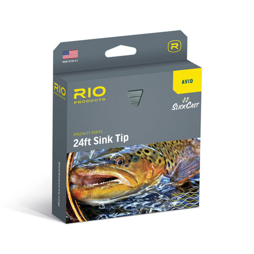 Rio Avid 24' Sink Tip fly line by Farbank Pros designed for enhanced freshwater fly fishing at Freestone Fly Shop