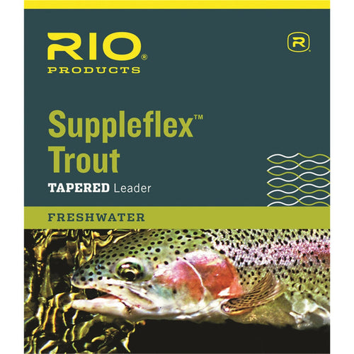 Rio Suppleflex Trout Tapered Leader by Farbank Pros for delicate presentations in freshwater fly fishing at Freestone Fly Shop