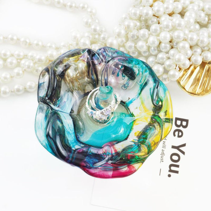 Rose Shape Ring Holder Resin Mold