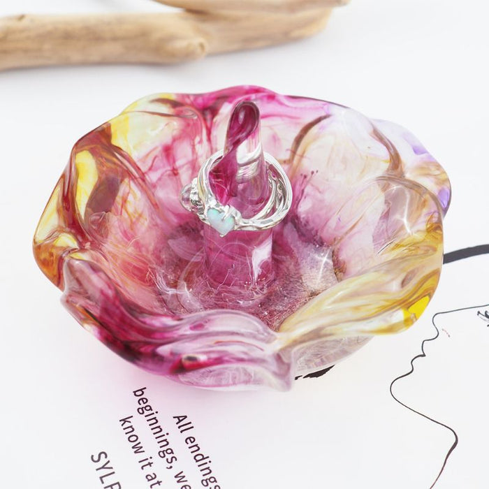 Rose Shape Ring Holder Resin Mold