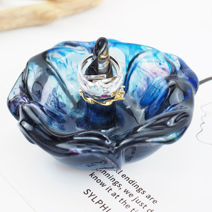 Rose Shape Ring Holder Resin Mold
