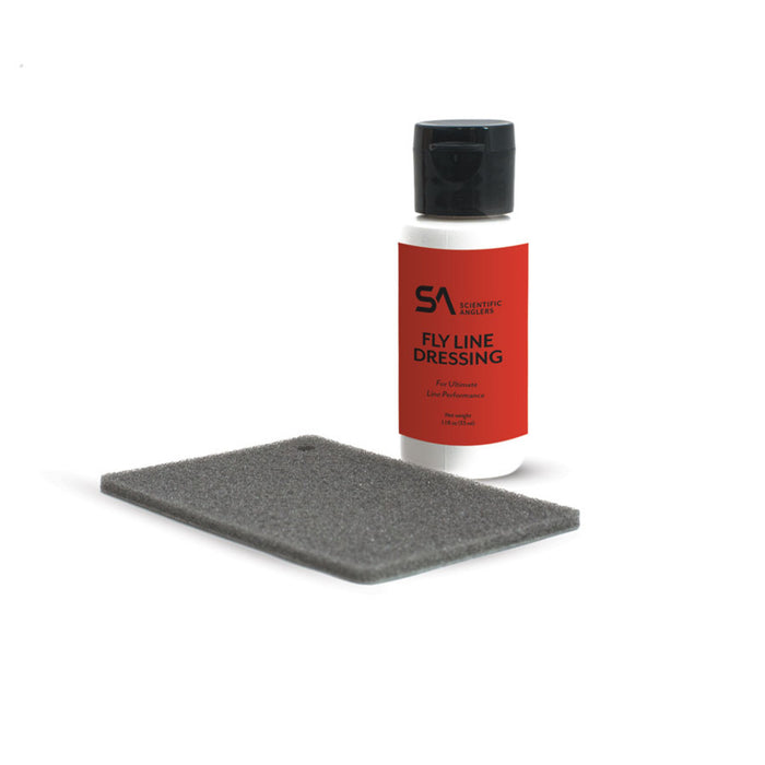 SA Line Dressing w/Pad by Scientific Anglers for cleaning and maintaining fly line performance at Freestone Fly Shop