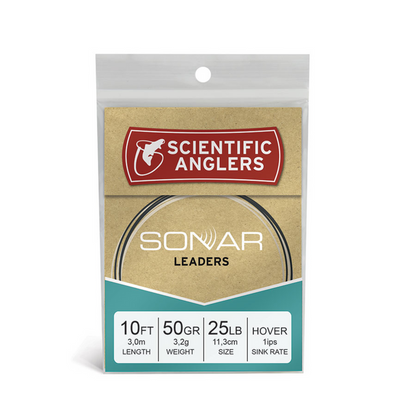 SA Sonar Sinking Leaders by Scientific Anglers with 10ft length and 25lb weight for effective sinking fly fishing at Freestone Fly Shop
