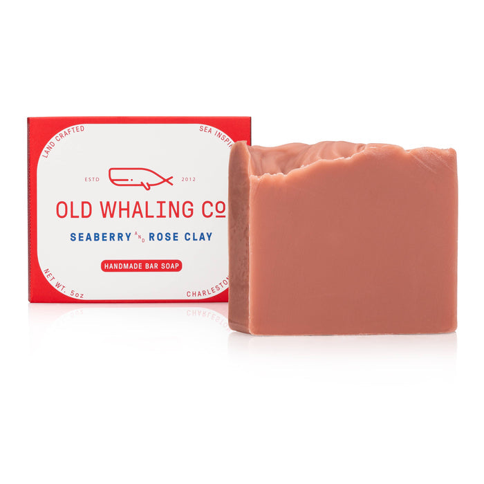 Seaberry & Rose Clay Bar Soap - Ali's Wagon