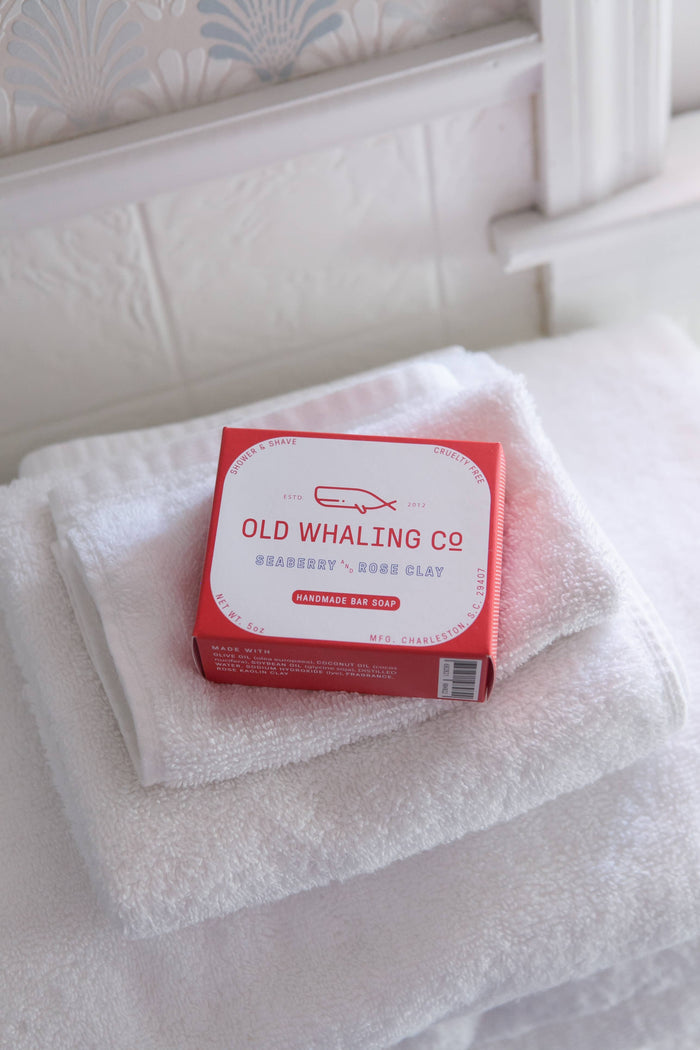 Seaberry & Rose Clay Bar Soap - Ali's Wagon