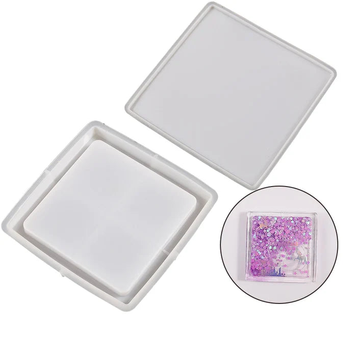 Shaker Coaster Resin Molds