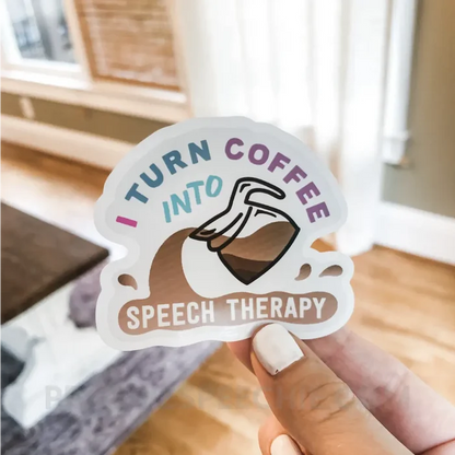 SLP Coffee Stickers - peachiespeechie.com