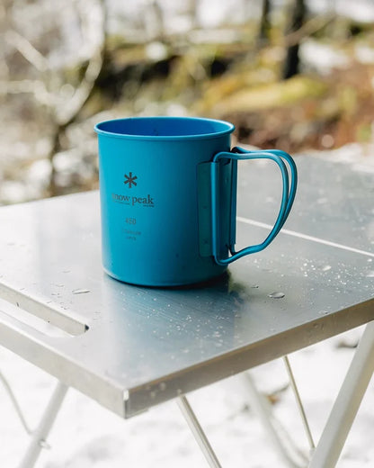 Snow Peak - Ti-Single 450 Mug - Anodized Blue