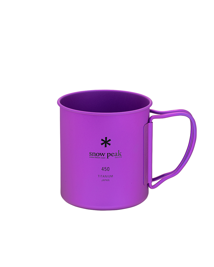 Snow Peak - Ti-Single 450 Mug - Anodized Purple