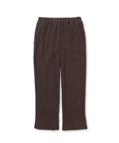Snow Peak Heavyweight Waffle Pants - Dark Brown