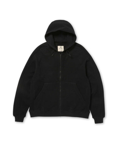 Snow Peak Heavyweight Waffle Zip Parka - Black