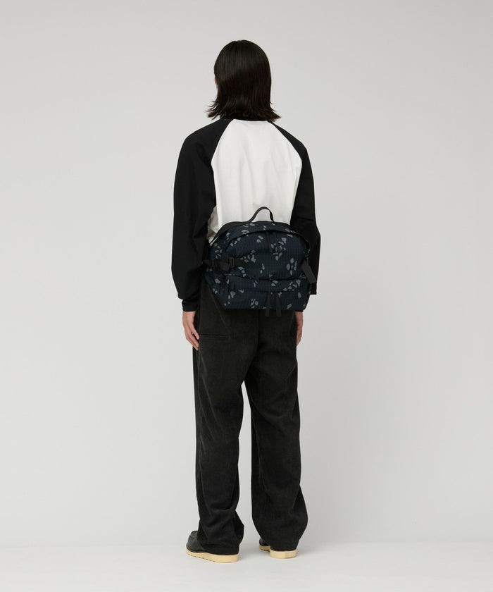 Snow Peak Reflective Night Camo Bag - Black