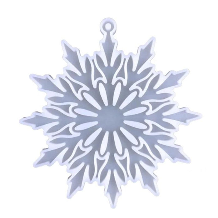 Snowflake Hanging Decoration Resin Mold