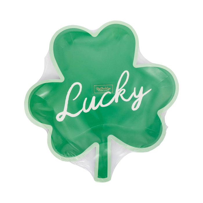 SPD1240 - Lucky Shamrock Shaped Plate