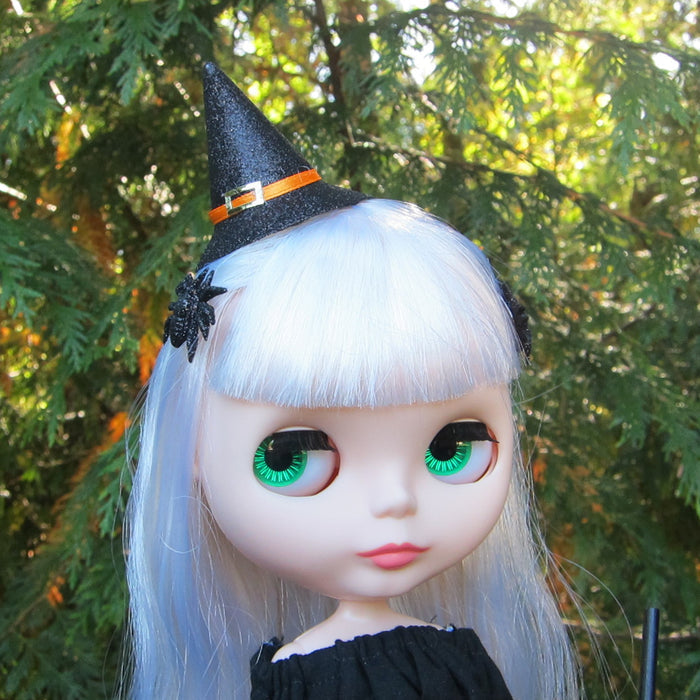 Spider barrettes for Blythe and Pullip dolls