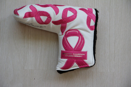 The Cameron Collector Pink Ribbon White
