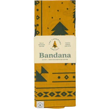 The Landmark Project Smokey Bear Bandana - Amber Gold