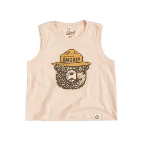 The Landmark Project Smokey Logo Women's Tank - Petrified Wood