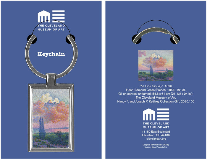 The Pink Cloud Keychain