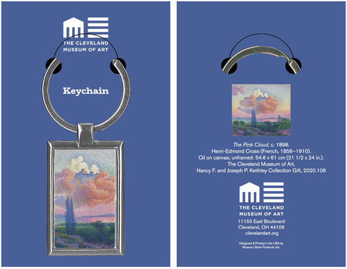 The Pink Cloud Keychain