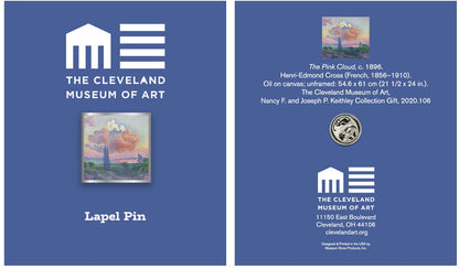 The Pink Cloud Lapel Pin