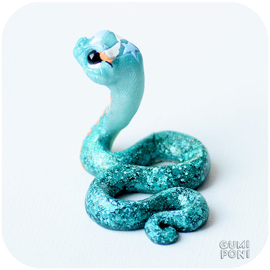Turquoise Rainbow Serpent by GumiPoni