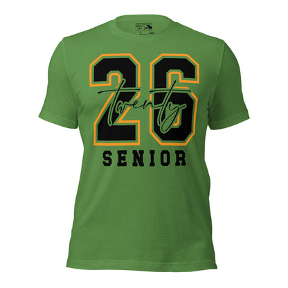 Twenty 26 Senior graduation tee for Class of 2026