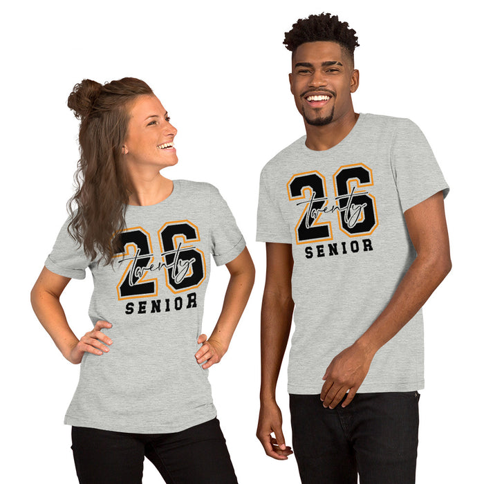 Funny varsity Senior Class of 2026 shirt for graduation