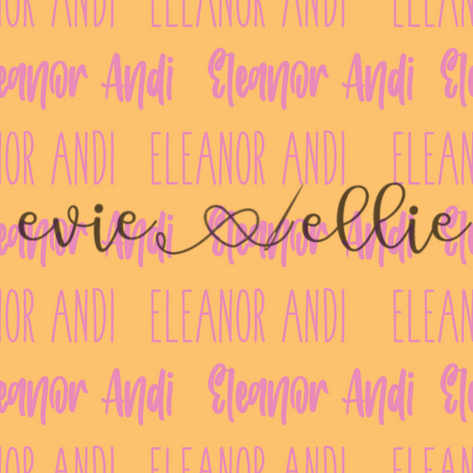 Two Fonts Name-- Spring Colors