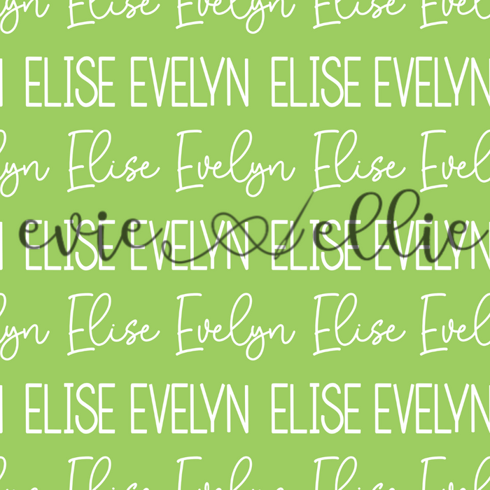 Two Fonts Name-- Spring Colors