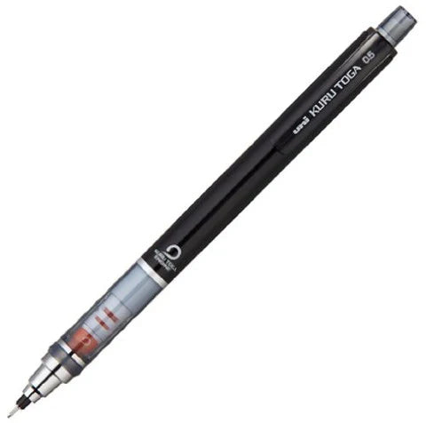 Uni Kuru Toga Standard 0.5MM Mechanical Pencil - Black
