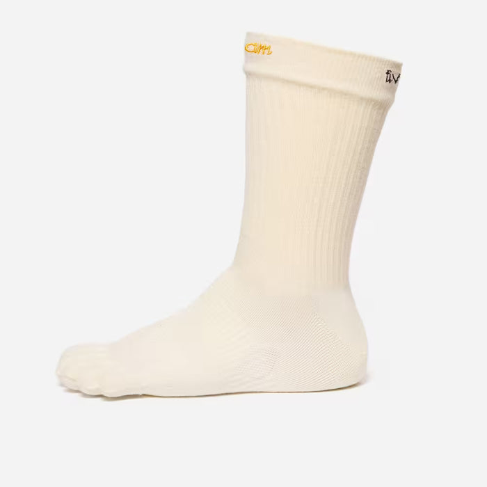 Vibram Fivefingers Crew Sock - Ivory