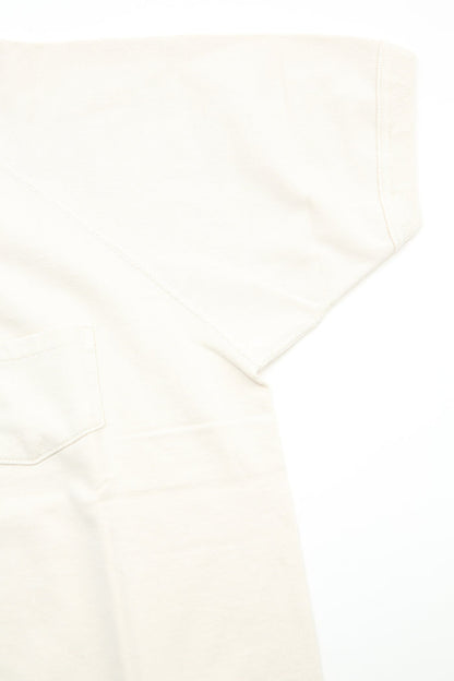 Warehouse & Co. 4105 Short Sleeve SW (with pocket) - Cream